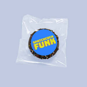 Spatchcock Funk Logo Chocoalte Covered Oreo